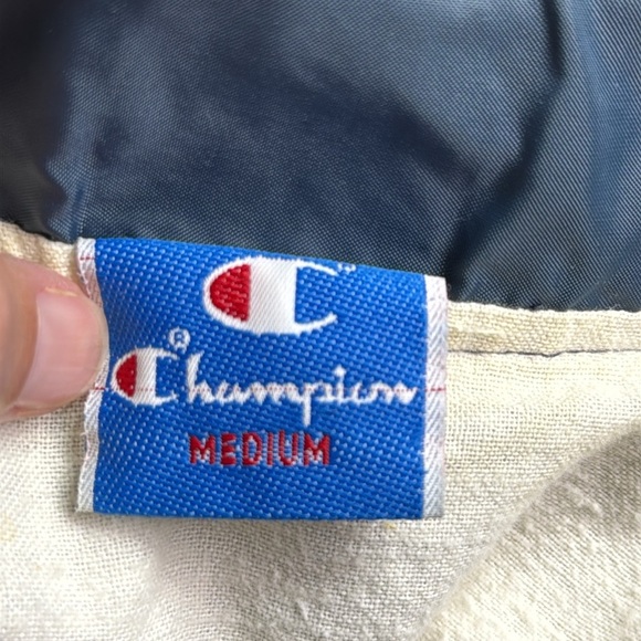 Vintage Champion King's Cove Navy Blue Button Jacket Size Medium 80s - Picture 7 of 10